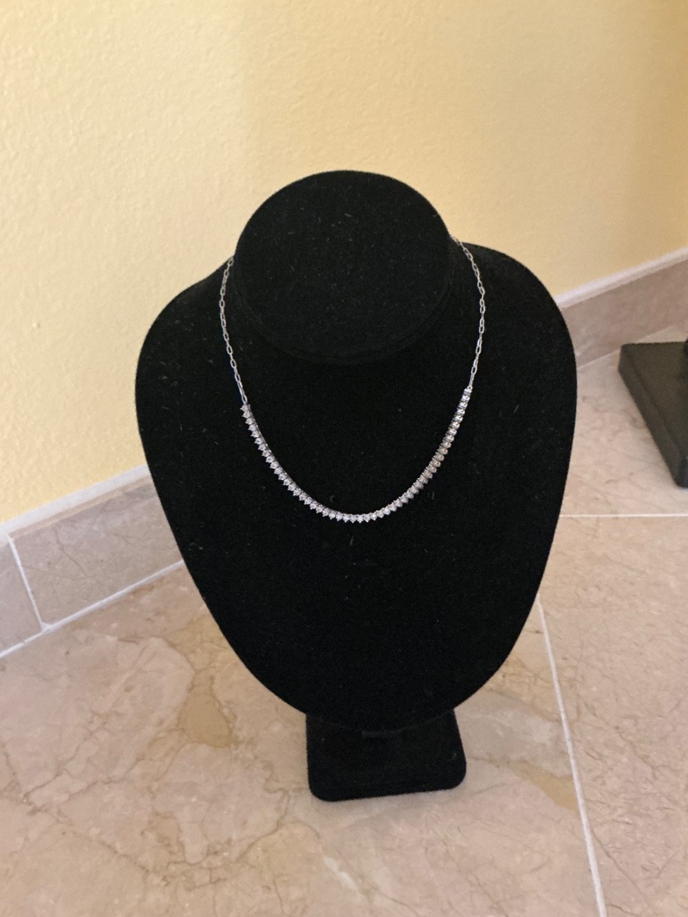 Diamond Tennis bracelet necklace
